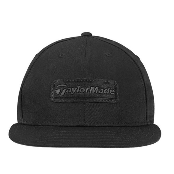 Black TaylorMade Lifestyle New Era 9FIFTY Hat OS - Picture 6 of 9
